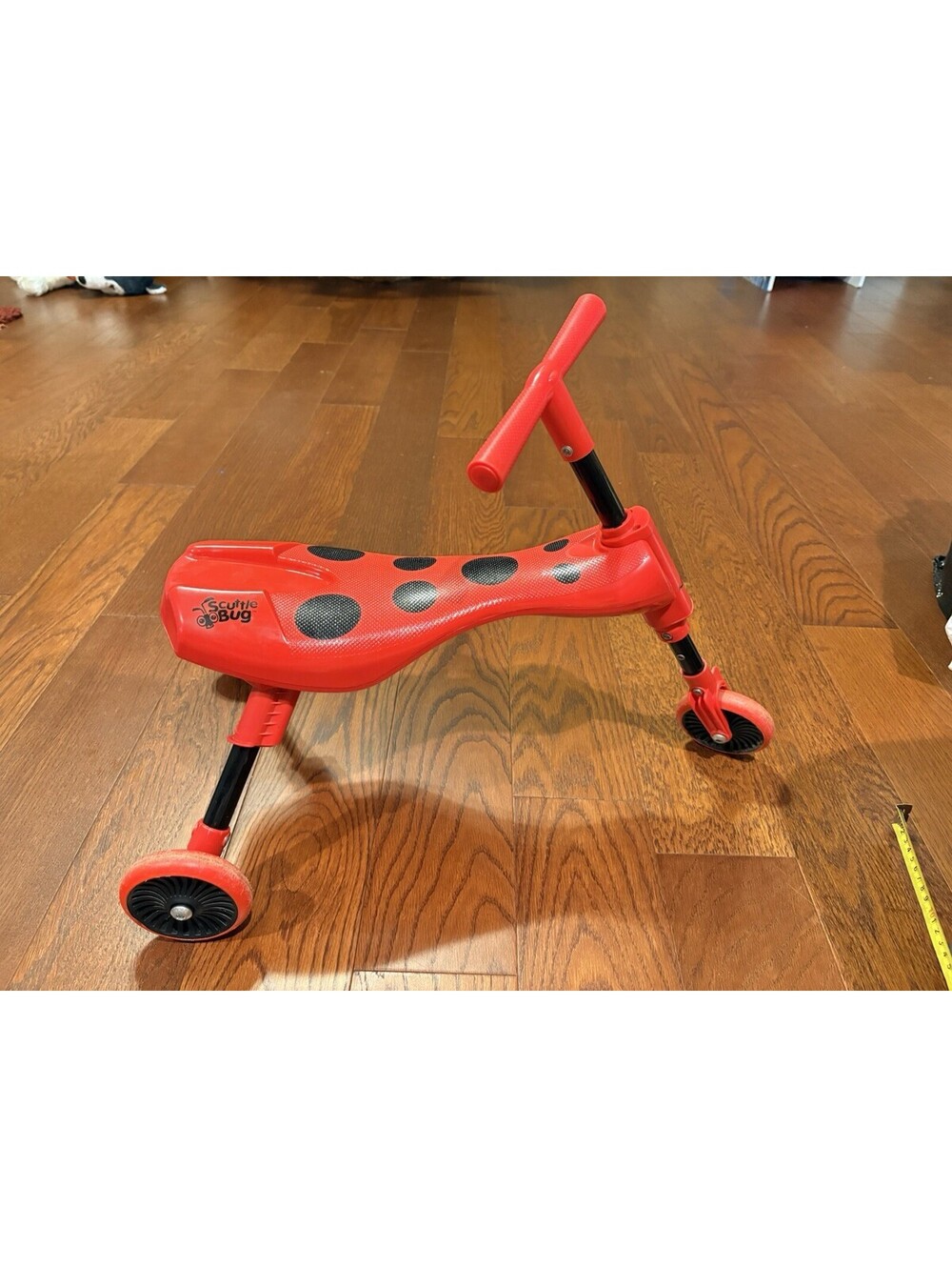 Scuttlebug Firefly Ladybug 3-Wheel Foldable Ride-On Trike Wheels